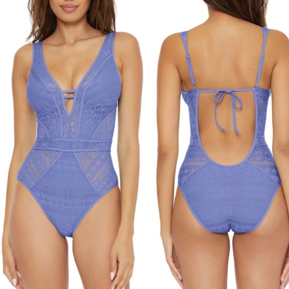 BECCA Color Play One Piece Swimsuit! Retail $152